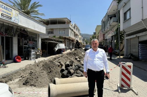 AYDINLAR MAHALLESİ YOL VE ALT YAPI ÇALIŞMASI BAŞLAMIŞTIR.