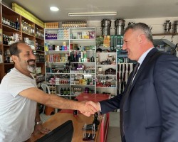 Başkanla Fotoğraflar