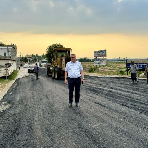 Çiftlik Mahallesi Asfalt onarım faaliyetleri başlamıştır.