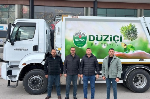 Düziçi’mize Yeni Çöp Toplama Araçları Kazandırıldı