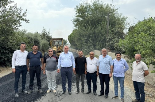 Asflatlama Faaliyetlerimiz devam ediyor.