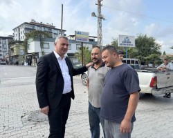 Başkanla Fotoğraflar