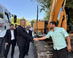 Başkanla Fotoğraflar