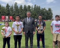 Başkanla Fotoğraflar