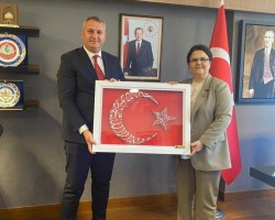 Başkanla Fotoğraflar