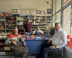 Başkanla Fotoğraflar