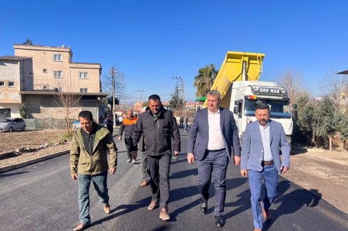 Cumhuriyet Caddesi Altyapı ve Asfalt Çalışmaları Devam Ediyor