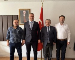 Başkanla Fotoğraflar
