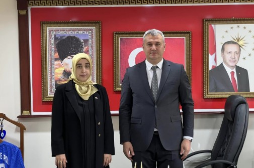 Hayırlı olsun ziyaretimize gelen Ak Parti Osmaniye Kadın Kolları Başkanımız Sayın Sultan Okur