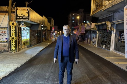 Cumhuriyet Caddesi Asfaltlanarak Trafiğe Açıldı