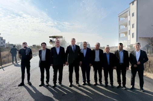 Düziçi Muhsin Yazıcıoğlu Bulvarı’nda Asfalt Çalışmaları Devam Ediyor