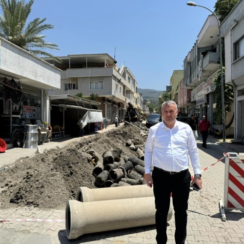 AYDINLAR MAHALLESİ YOL VE ALT YAPI ÇALIŞMASI BAŞLAMIŞTIR.