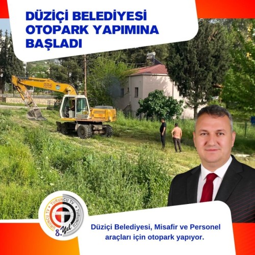 BELEDİYE OTOPARKI ÇALIŞMALARI BAŞLADI