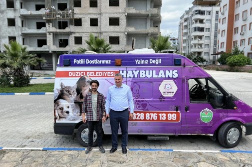 Patili dostlarımız için hizmet verecek olan Haybulans hizmete girmiştir.